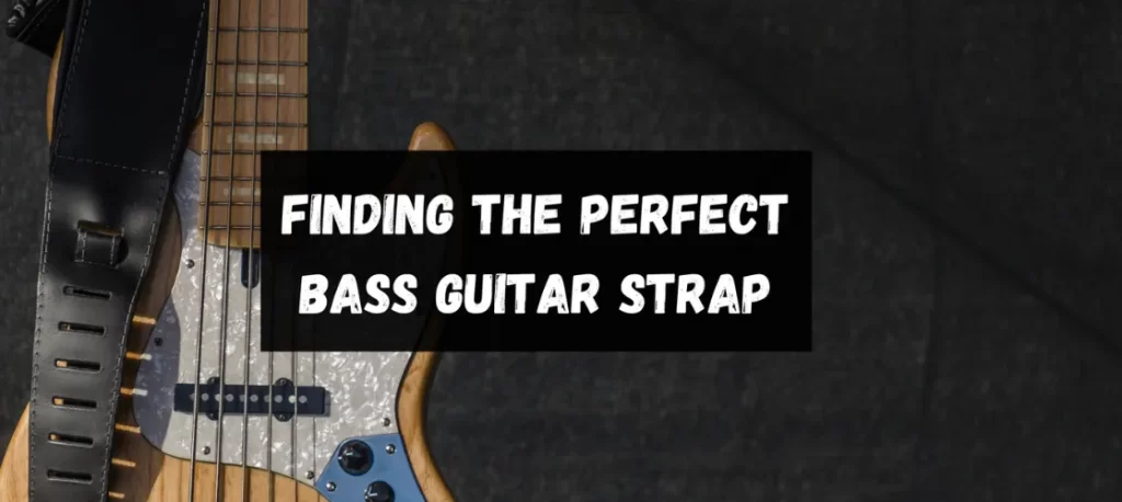 bass guitar strap